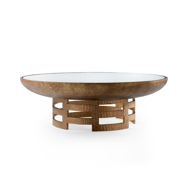 Ella Coffee Table / Antique Brass-Villa & House-Blue Hand Home