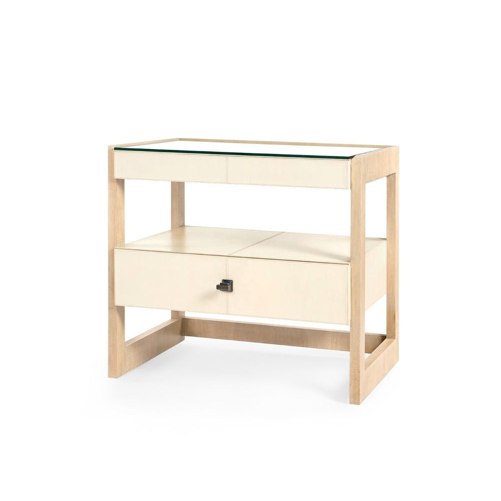 Elton 1-Drawer Side Table / Oyster-Villa & House-Blue Hand Home