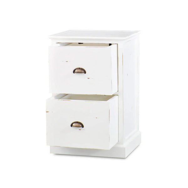 Emerson 2 Drawer Filing Cabinet-Blue Hand Home
