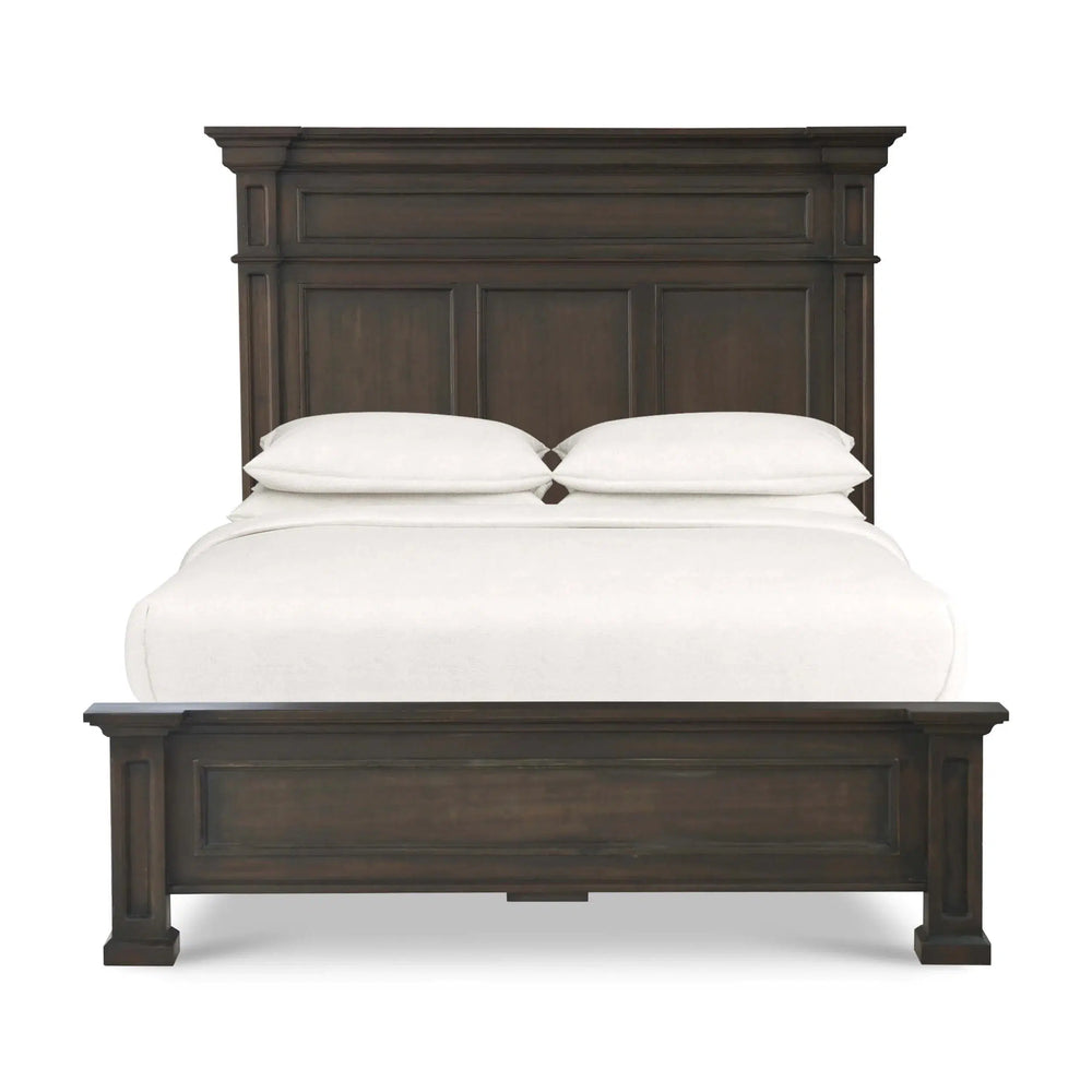 Empire Bed Queen-Blue Hand Home