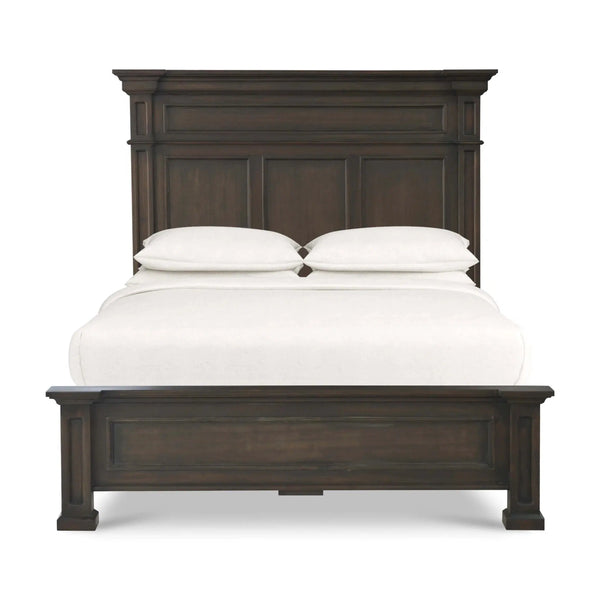 Empire Bed Queen-Blue Hand Home