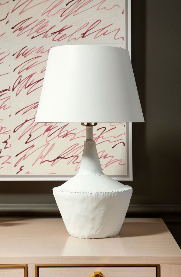 Enny Lamp / Plaster White-Villa & House-Blue Hand Home