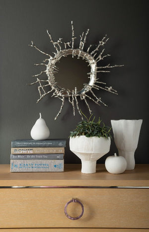 Europa Mirror / Nickel Finish-Villa & House-Blue Hand Home