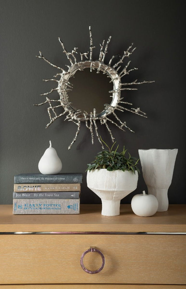 Europa Mirror / Nickel Finish-Villa & House-Blue Hand Home