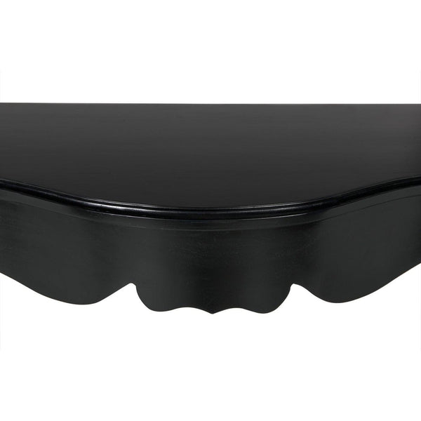Estate Console Hand Rubbed Black-Noir Furniture-Blue Hand Home