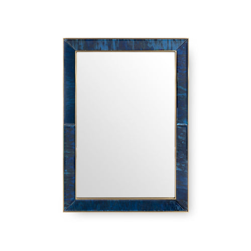 Etienne Large Mirror, Antique Midnight Blue