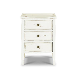 Eton 3 Drawer End Table-Blue Hand Home