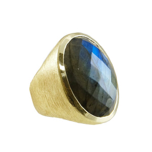 Marzia Statement Ring-Blue Hand Home
