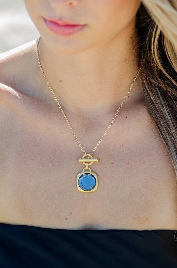Giverny Necklace-Blue Hand Home
