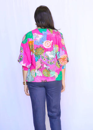 Anjou Top O/S - Bubblegum