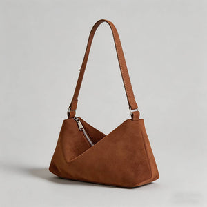 Vintage Suede Shoulder Bag