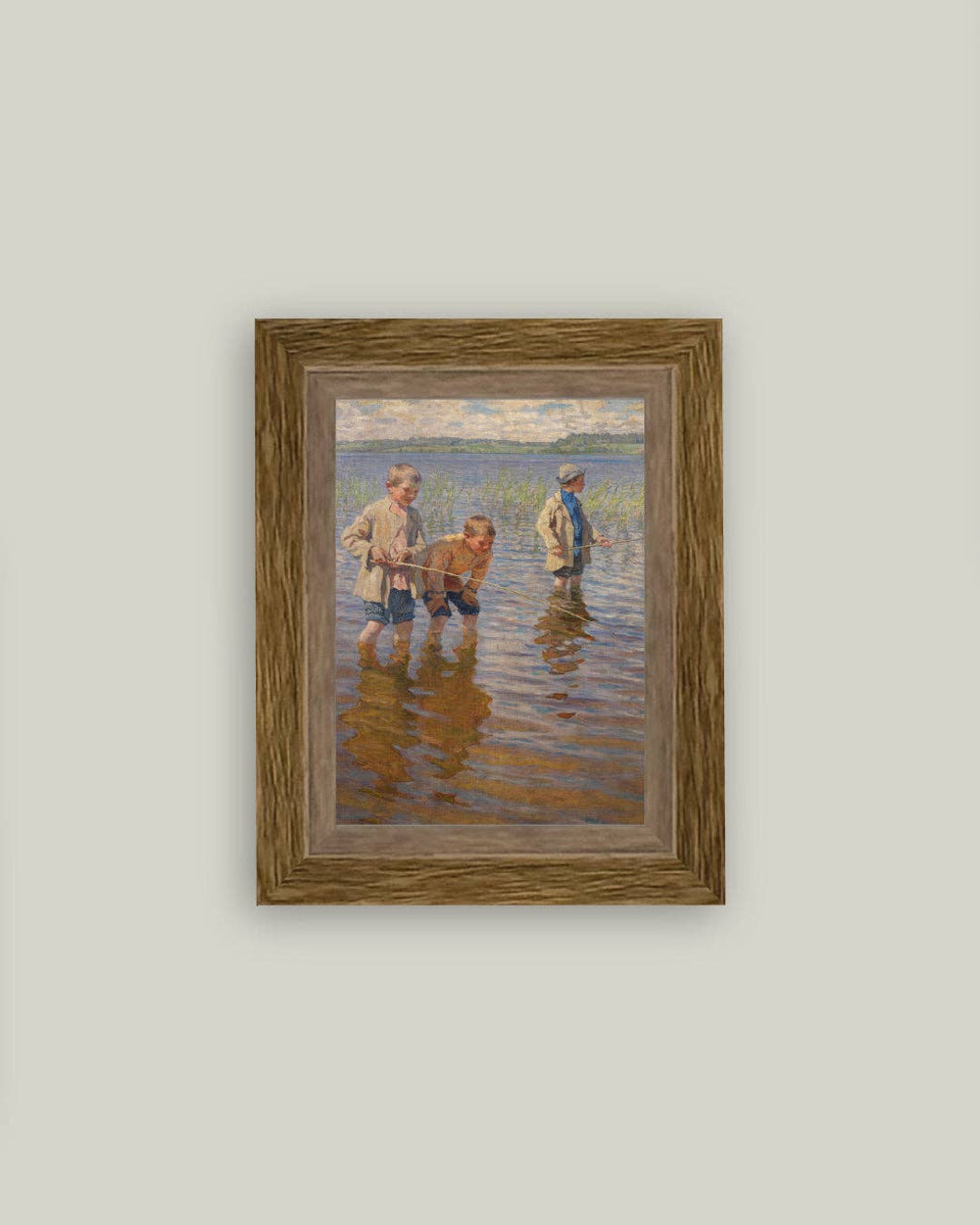 Mid-Day Fishing-Blue Hand Home