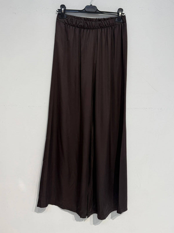 Satin trousers 2577-Blue Hand Home