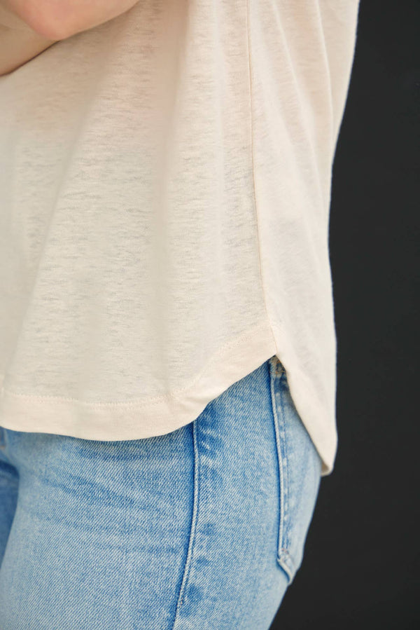 Basic V-Neck Short Sleeve T-Shirt