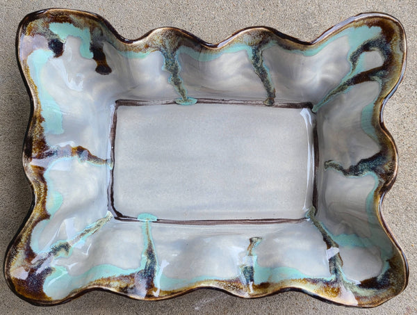 Small Baking Dish (Plain)-Blue Hand Home