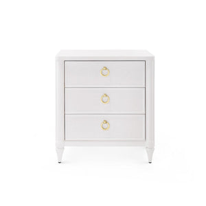 Fairfax 3-Drawer Side Table-Blue Hand Home