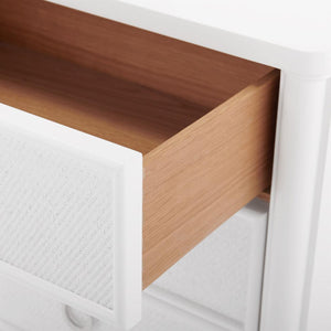 Fairfax 3-Drawer Side Table-Blue Hand Home