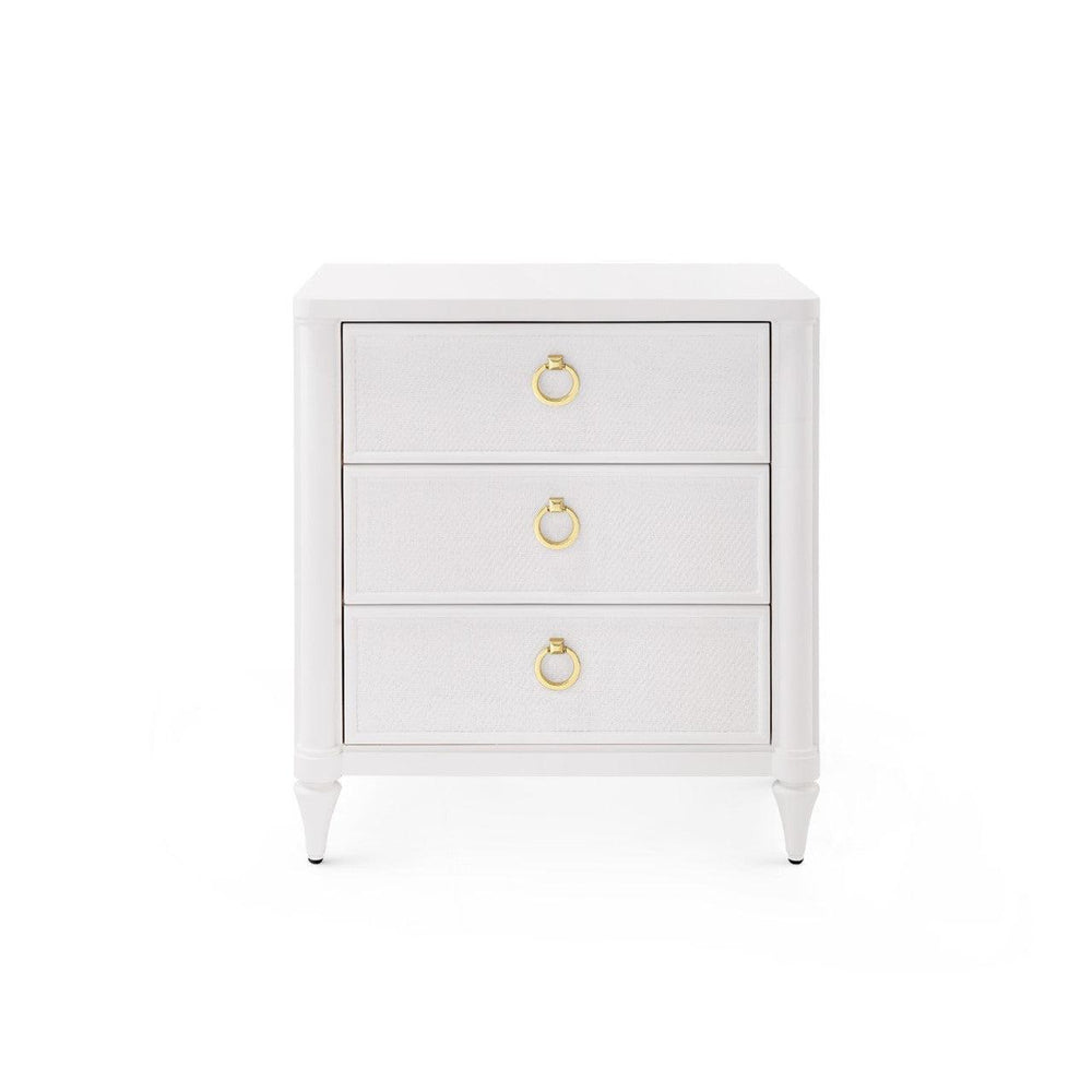 Fairfax 3-Drawer Side Table-Blue Hand Home