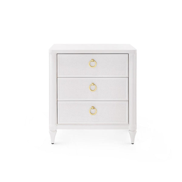 Fairfax 3-Drawer Side Table-Blue Hand Home