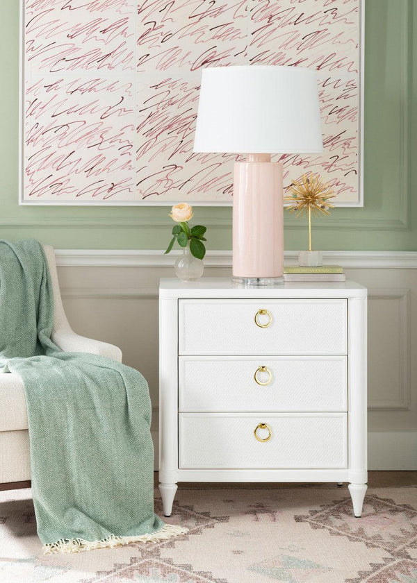 Fairfax 3-Drawer Side Table-Blue Hand Home