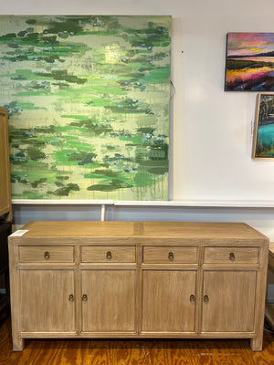 Farm House Cabinet-Blue Hand Home