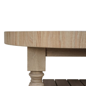 Farmhouse Butcher Block Kitchen Island-Blue Hand Home