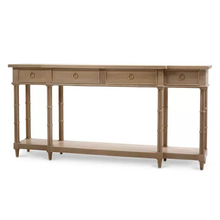 Bramble Farringdon Large Console In Sandbar-Bramble-Blue Hand Home