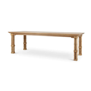 Farringdon Rectangular Dining Table 96''-Blue Hand Home