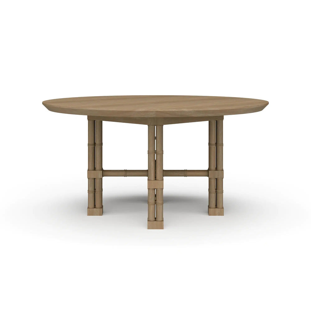 Farringdon Round Dining Table 60''-Blue Hand Home