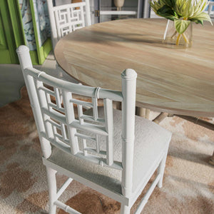 Farringdon Round Dining Table 60''-Blue Hand Home