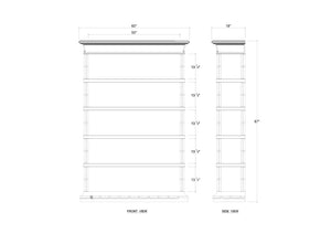 Farringdon Shelving Unit-Blue Hand Home