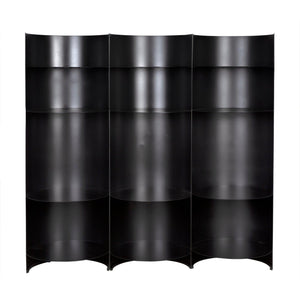 Fassbender Bookcase Set of 3-Noir Furniture-Blue Hand Home