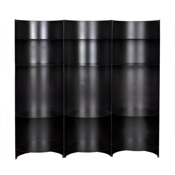 Fassbender Bookcase Set of 3-Noir Furniture-Blue Hand Home