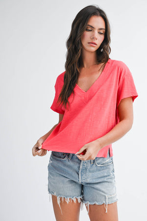 8281dk Til V-Neck Baby Top 3