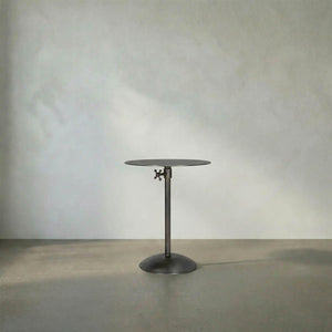 Felix Side Table, Gun Metal Finish-Noir Furniture-Blue Hand Home