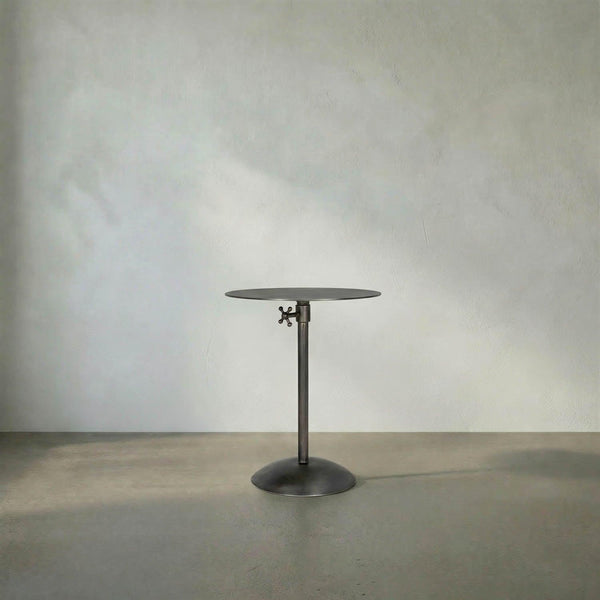 Felix Side Table, Gun Metal Finish-Noir Furniture-Blue Hand Home