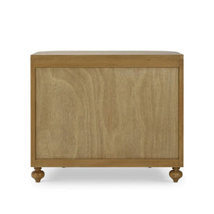 Fenchurch 3 Drawer Solid Wood Dresser-Blue Hand Home