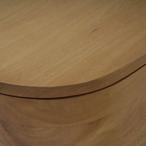 Fenchurch Solid Wood Bedside Table-Blue Hand Home
