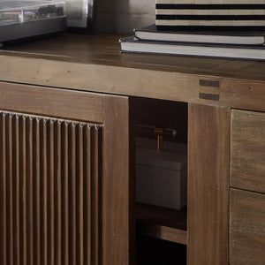 Finsbury Sideboard w/ Sliding Doors-Blue Hand Home