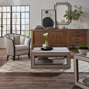 Finsbury Square Coffee Table-Blue Hand Home
