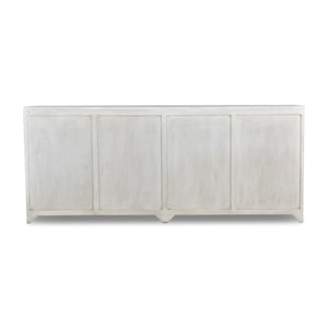 Fleet 4 Door Sideboard w/ Rattan-Blue Hand Home
