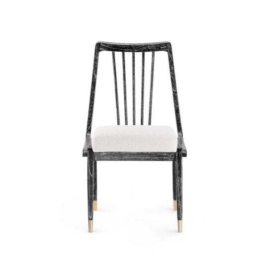 Fiona Chair / Jet Black-Blue Hand Home