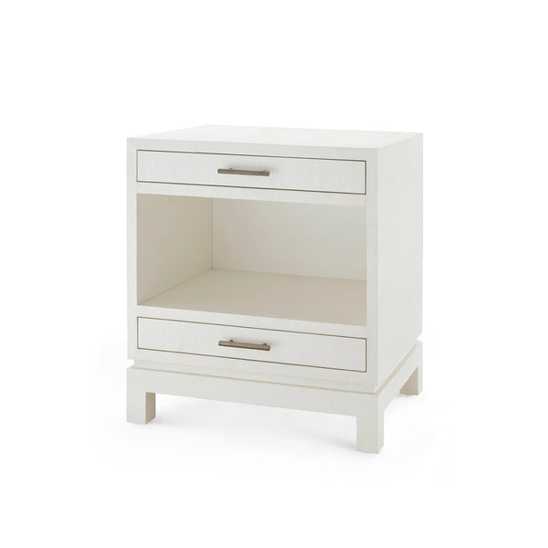 Florence 2-Drawer End Table-Blue Hand Home