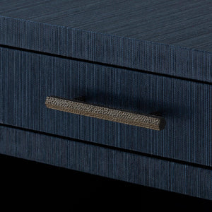 Florence 2-Drawer End Table-Blue Hand Home