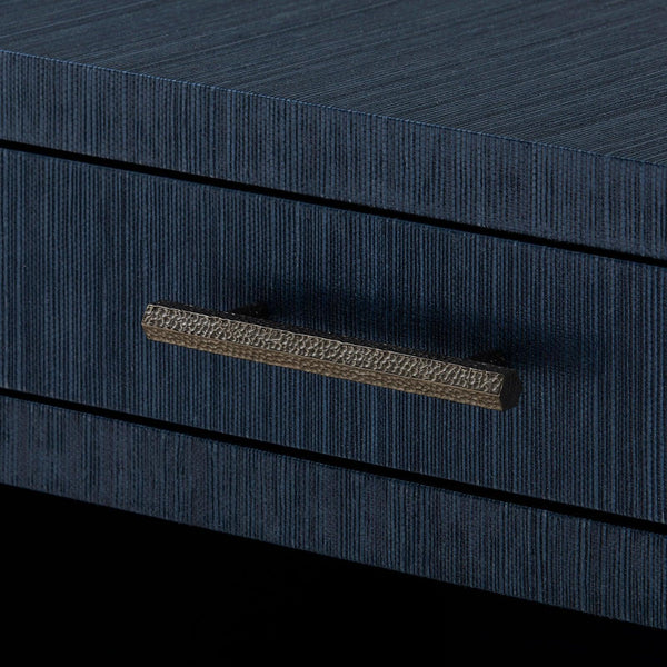 Florence 2-Drawer End Table-Blue Hand Home