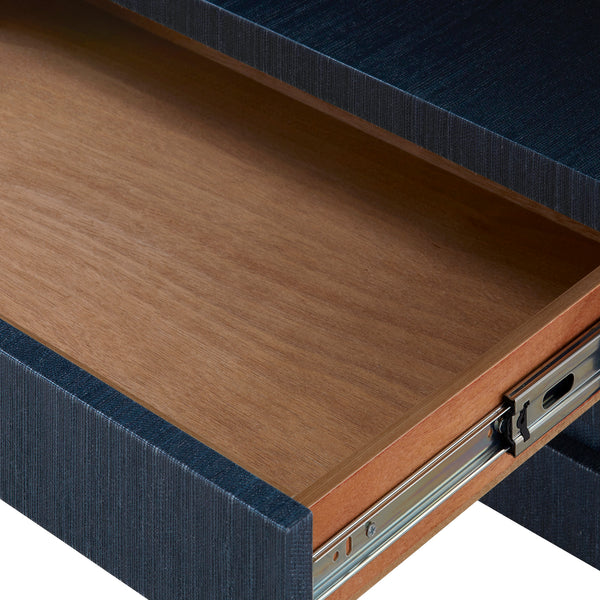 Florence 2-Drawer End Table-Blue Hand Home