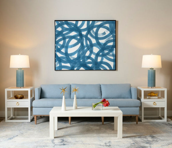 Formosa Lamp / Smoke Blue-Villa & House-Blue Hand Home