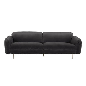 Franklin Sofa, Grey Velvet-Noir Furniture-Blue Hand Home
