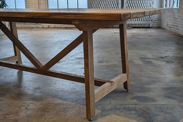 French Farm Table in Teak