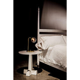 Venice Bed, Queen, White Wash-Noir Furniture-Blue Hand Home